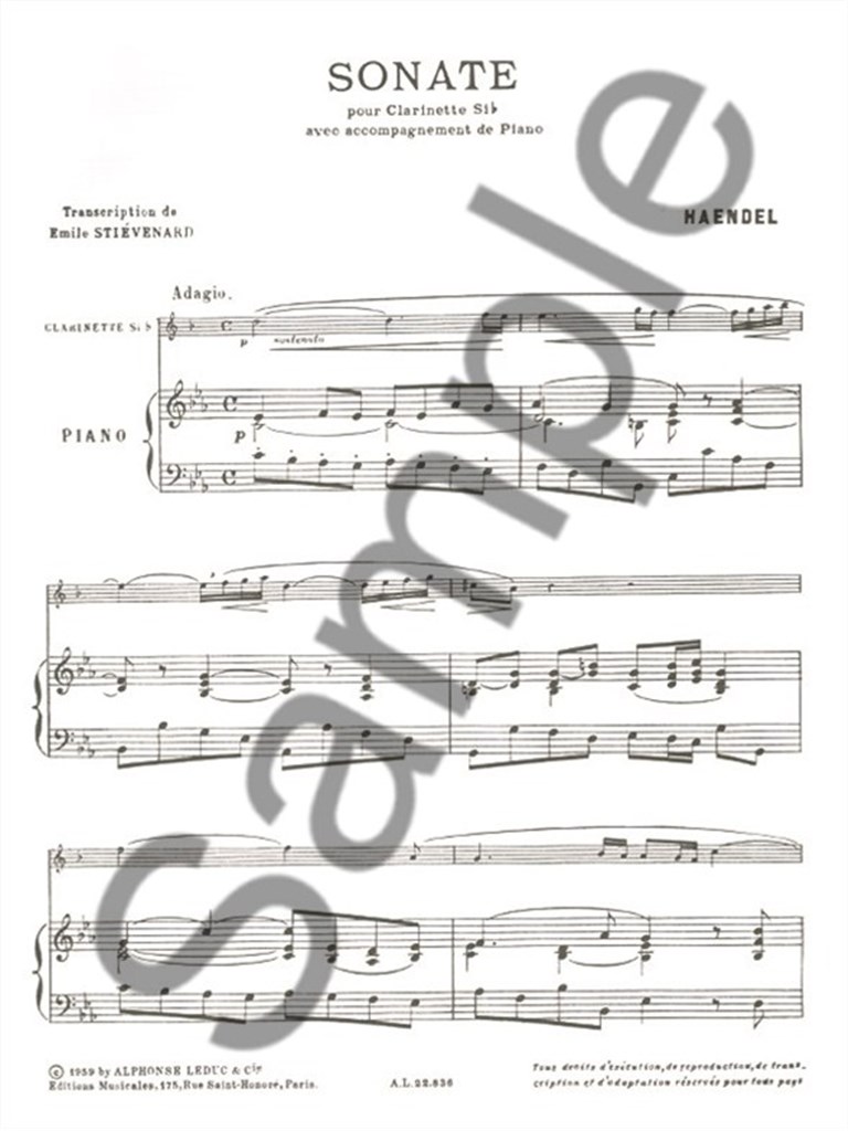 Sonate En Do Mineur